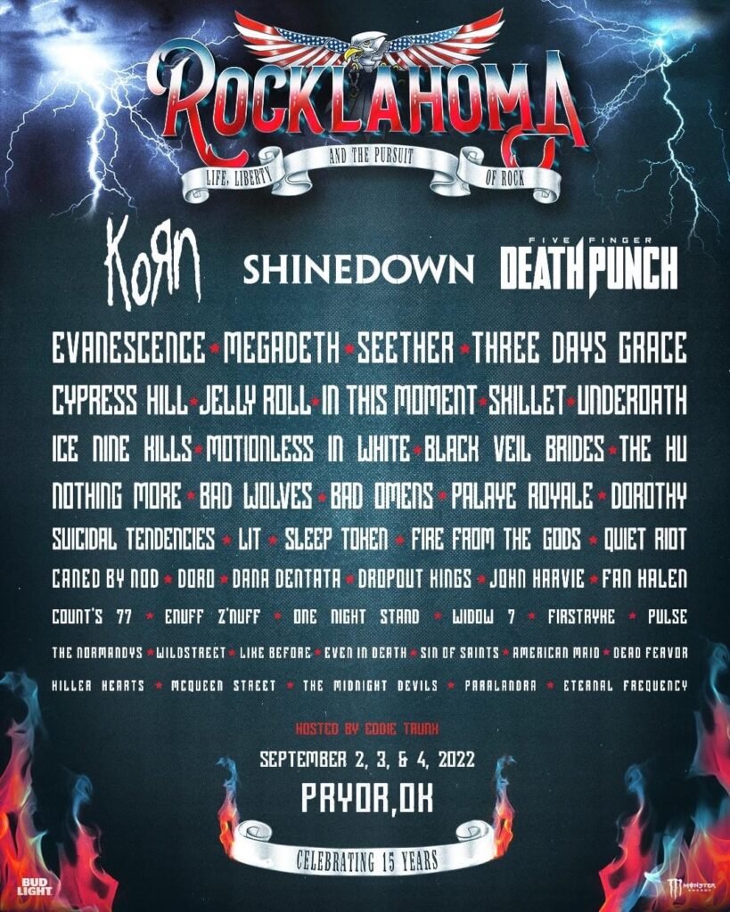 Rocklahoma 2022 Lineup