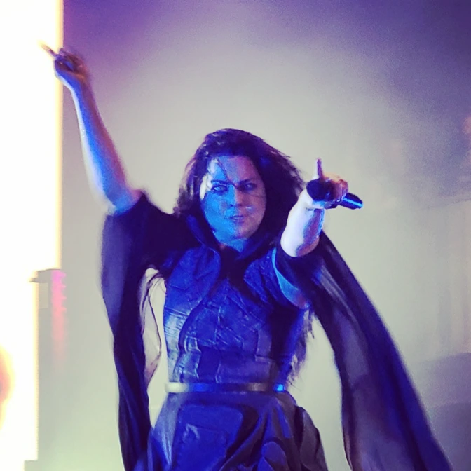Amy Lee, lead vocalist of Evanescence