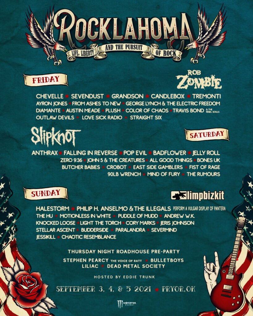 Rocklahoma 2021 Lineup Released
