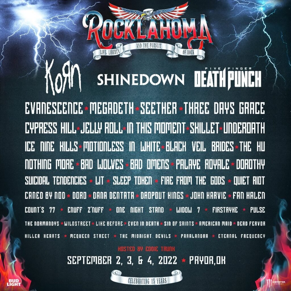 Rocklahoma 2022 Lineup