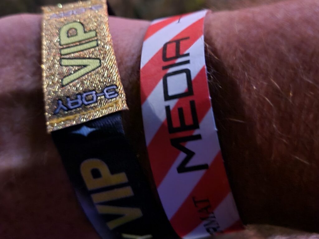 Picture of Format Festival in Bentonville VIP wristbands