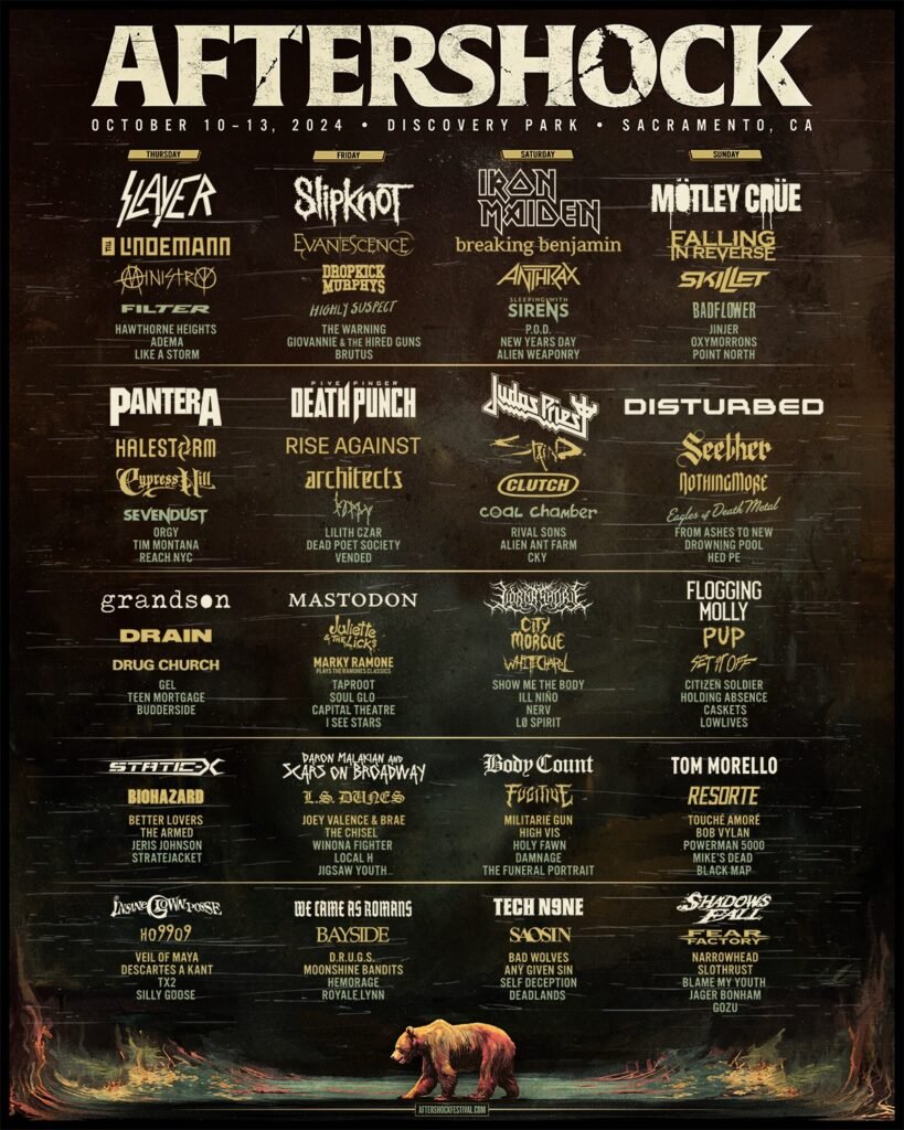 Aftershock Festival 2024 Lineup