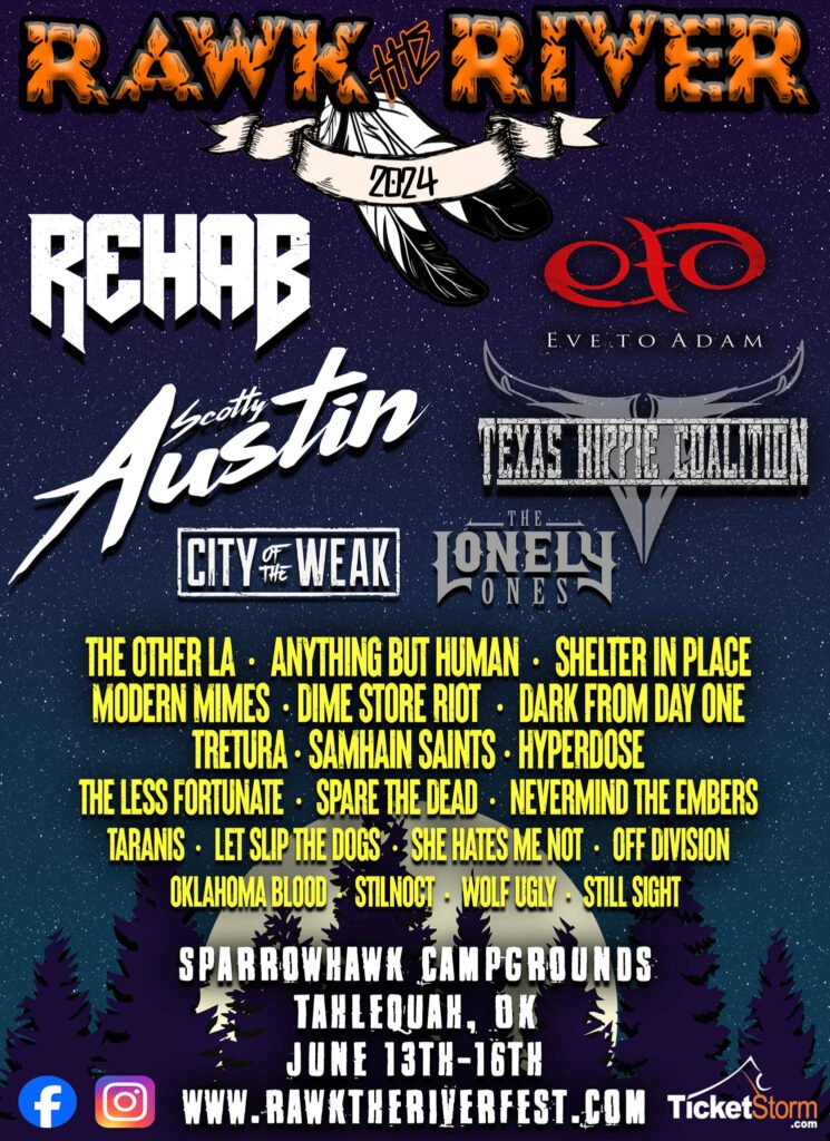 Rawk the River Music Festival 2024 Lineup